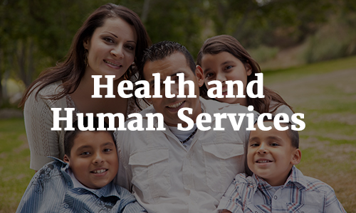 Health and Human Services.