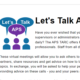 Adult Protective Services Website Let's Talk Peer Support Discussions Screenshot