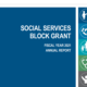 Social Services Block Grant annual report cover